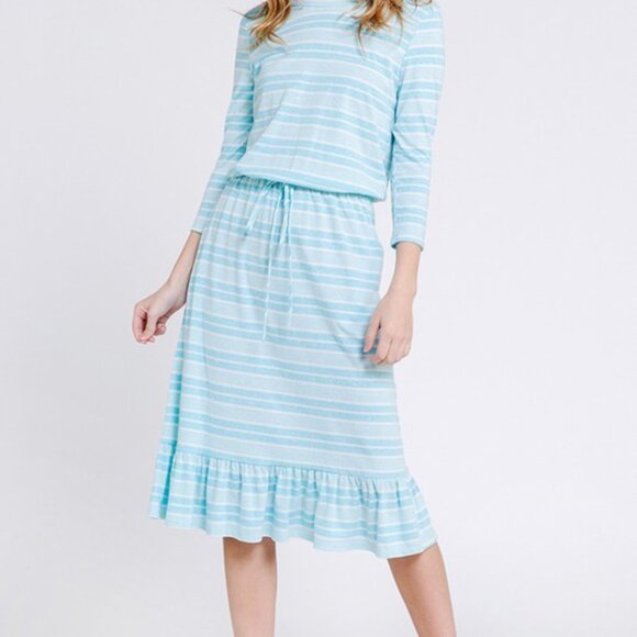 Aqua Dress - Picture 2 of 4